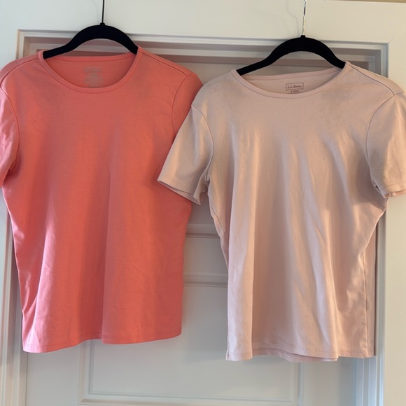 L.L. Bean Tops - L.L bean women’s size small regular 100% Supima cotton T-shirt bundle